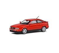 Solido- Audi S2 Ninguno Coches en Miniatura de colección, Color Lazer Red, 1/43ème (S4312201)