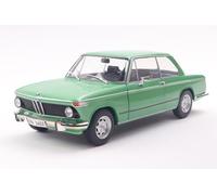 Solido BMW 1602 (1971) - Clásico Compacto con Frontal Redondo, Puertas móviles y dirección, Modelo Diecast, Color Verde Taiga, 1:18