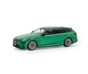 Solido BMW G99 MS Touring - Combinación Moderna de Alto Rendimiento con riñón Ancho, líneas Deportivas, Modelo Diecast Isla de Man Verde, 1:43