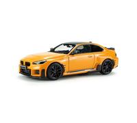 Solido BMW M2 G87 Performance 2024 - Diecast - Coche Deportivo Compacto Moderno y Compacto de Alto Rendimiento, Miniatura, Color Naranja Papaya, 1:43