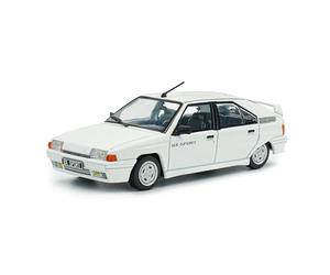 Solido Citroën Bx Sport (1985) - Cuña compacta 80 Frontal Deportiva, alerón Integrado, Coche Diecast, Blanc Meije Blanco, 1:43