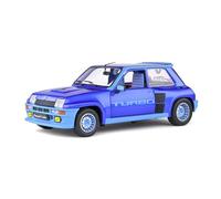 Solido Compatible con Renault 5 R5 Turbo 1 Azul Bitono 1:18 S1801308