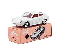 Solido Fiat Abarth 1000, 1962, Serie 100, Modelo de Coche, Escala 1:43, Color Blanco, (421436690)
