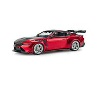 Solido Ford Mustang GTD Molten Magenta 2025 - Diecast - Modelo metálico Tri-Coat, detallado en Miniatura, Rojo, 1:43