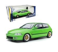 Solido Honda Civic EG Modelo 1:18 JDM Modelo Coleccionista Verde