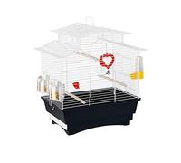 Sólido Interior/al Aire Libre Aviario de Acero Inoxidable Jaula de pájaros Grandes Jaula de Loros bigeal Jaula de pájaros portátiles pájaros pequeños de tamaño pequeño
