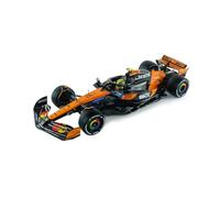 Solido McLaren MCL39#4 GP Australia 2025 1:18 - Die-Cast Fórmula 1 Modelo Coche Conductor L. Norris Naranja Modelo Coleccionista Caja Ventana con Base de Plástico