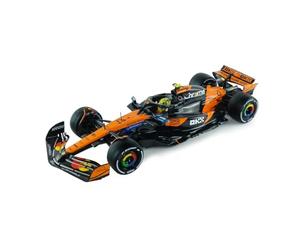 Solido McLaren MCL39#4 GP Australia 2025 1:18 - Die-Cast Fórmula 1 Modelo Coche Conductor L. Norris Naranja Modelo Coleccionista Caja Ventana con Base de Plástico