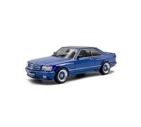 Solido Mercedes-Benz 560 Sec AMG - 1:43 Modelo de Coche en Linarit Azul, coupé de Lujo en Miniatura, Modelo de coleccionista detallado Die-Cast