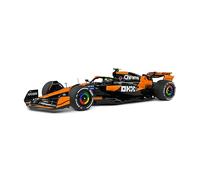 Solido Modelo de Coche 1:18 - McLaren F1 Team MCL38 Lando Norris Miami GP 2024 Fórmula 1 Coche de Carreras