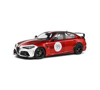 Alfa Romeo Giulia Gta / M 2022 Tricolor Mugello 1969 Livery Rojo 1:18 Modelo
