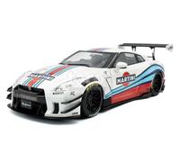 1/18 Solido Nissan GTR R35 LBWK Martini S1805819 cochesaescala