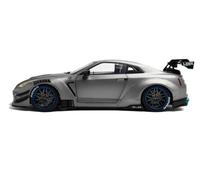 Solido Nissan GT-R R35 Modelo de Coche 1:18 JDM Plata