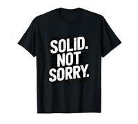 Sólido No lo siento Gimnasio Confianza Fuerza Camiseta