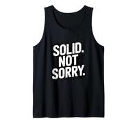 Sólido No lo siento Gimnasio Confianza Fuerza Camiseta sin Mangas