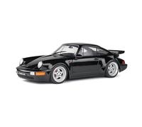 Porsche 964 Turbo 1990 Black 1/18 - S1803404 SOLIDO