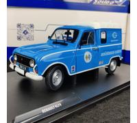 Sólido 421186454 - 1:18 Renault 4LF4 GORDINI SERVICIO Azul - Nuevo