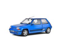 1/18 Solido RENAULT 5 GT TURBO MK2 BLUE S1810003 cochesaescala
