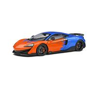 solido S1804503 1:18 McLaren 600LT F1 Team Tribute Livery 2019 - Coche en Miniatura Coleccionable, Multicolor