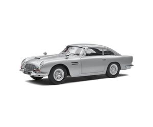 Solido S1807101 1:18 1964 DB5-Silver Birch Aston Martin Coche en Miniatura Coleccionable, Plata