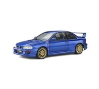 Solido S1807401 Subaru Impreza 22b-Sonic Blue BMW - Coche Miniatura Coleccionable 1:18 1998
