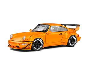 Solido S1807501 1:18 2011 RWB 964-Orange Porsche Coche en Miniatura Coleccionable, Naranja