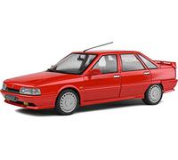 Solido S1807701 1:18 1988 Renault 21 MK.1 Turbo-Rojo Coche en Miniatura Coleccionable