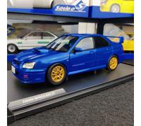 SOLIDO SUBARU IMPREZA WRX STI SONIC BLUE 2003 1:18 NUEVO CAJA S1812301