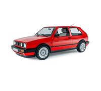 Solido Volkswagen Golf 2 GTI 1984 - Diecast - Coche Deportivo clásico Hot Hatch con Detalles en Miniatura, Color Rojo Marte, 1:18