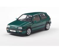 Solido Volkswagen Golf MKIII VR6 (1994) - Hatchback Compacto de los 90 líneas Deportivas, Llantas correctas de período, Modelo Diecast, Color Verde, 1:43