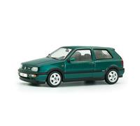 Solido Volkswagen Golf MKIII VR6 (1994) - Hatchback Compacto de los 90 líneas Deportivas, Llantas correctas de período, Modelo Diecast, Color Verde, 1:43