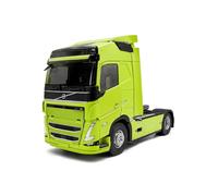 Solido - Volvo FH Globetrotter XL 2023 1:24 - Modelo de camión Die-Cast, Modelo Coleccionable de Metal, Verde neón, con Base de plástico, Caja de Ventana