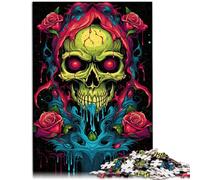 Solidspoon Bloody Rose FF Puzzle con 1000 piezas para adultos, gran regalo para juegos para adolescentes a partir de 14 años, 26 x 38 cm