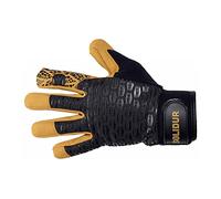 Solidur GA08 - Guantes de Embalaje y adherencia para Todas Las Estaciones - Comodidad y protección excepcionales - Índice Compatible con Smartphones - Tamaño T8