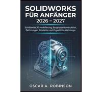 Solidworks Für Anfänger 2026 - 2027: Schrittweise 3D-Modellierung, Baugruppenkonstruktion, Zeichnungen, Simulation und KI-gestützte Werkzeuge