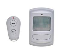 Solight 1D11 sistema de alarma de seguridad Blanco - Sistemas de alarma de seguridad (110°, 110 dB, IP55, Blanco, Botones, Tocar, 1,5 V)