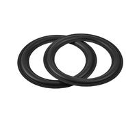 Solinder 2 Altavoces de 8 Pulgadas con Borde de Goma de Reparación Envolvente con Agradable Efecto de para Sonido de Tono bajo, Buen Reemplazo para, Altavoces, Hechos de Caucho de