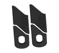Solinder 4PCS Funda de Protección de Manivela Bicicleta Silicona Protector Botas Brazo Accesorio Ciclismo, Hecho Silicona, Respetuoso con el Medio Ambiente, a Pr (Negro)