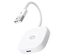 Solinder Adaptador de Espejo CarPlay, Dispositivo de Reflejo de Pantalla del Teléfono para Teléfonos iOS, Calidad de HD, Sincronización, con Adaptador de Espejo de Automóvil a Automóvil, (Cuadrado)