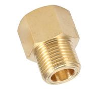 Solinder Adaptador para Tanque de CO2, Fabricado en Latón, Fácil Instalación, Estable y Silencioso, Disponible en 2 tamaños. Ideal para acuarios. Adaptador W21.8 a CGA320 PEC (CGA320 Convertido a