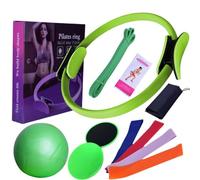 Solinder Anillo de pilates para entrenamiento en casa, pilates y pelotas, bandas de resistencia y más, perfecto para el equipamiento de pilates en casa