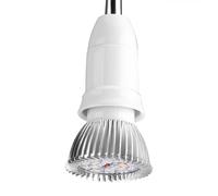 Solinder Bombilla LED de 18 W para Cultivo, Lámpara de Crecimiento Plantas Aluminio E27/E14/GU10 con Cable para Colgar, Ideal Jardinería Interior, Cultivo en Inverna (Ah)
