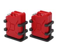 Solinder Coche RC Mini Aceitera, Decoración Ligera (Red)