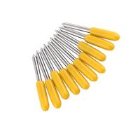 Solinder Cuchilla de Trazador, Cuchilla Cortadora de Carburo Cementado para Corte Vinilo, 30 Grados 45 Grados 60, Alta Dureza, Larga Vida útil, Corte Precisión (30°)