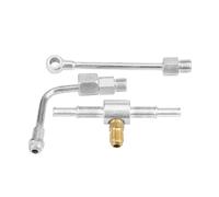 Solinder Diagnóstico Kit de Probador de Bomba de Inyección de con Medidor de 90 Mm, para Sistemas Modernos de Puerto de Prueba, Medidor de Presión de de Gasolina TU-114, Adaptador de