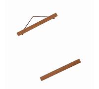 Solinder Eco-Friendly Poster Hanger, Magnetic Sawdust Frame (21cm) | Perfecto para impresiones, 4 tiras de madera magnéticas, decoración elegante para el hogar.