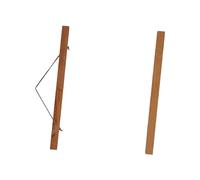 Solinder Eco-Friendly Poster Hanger, Magnetic Sawdust Frame (30cm) | Perfecto para impresiones, 4 tiras de madera magnéticas, decoración elegante para el hogar.