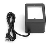 Solinder Escáner de Códigos de Barras de Escritorio de Alta Velocidad, CMOS, USB 2D, Lector de Códigos QR, Pago Móvil de Supermercado con Vista de área Amplia, Escaneo de Pantalla de (YHD-9800)