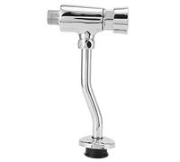 Solinder Herramienta de Descarga Manual, Válvula de Descarga Flexible para Urinario G1/2 para Inodoro Baño, Lavado Cómodo e Higiénico, Retraso 3 a 6 Segundos, Superficie Cromada,