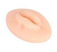 Solinder Labios de Silicona 3D Real Skin Touch para Práctica de Tatuajes Labios, lo Mejor para Bordadores Principiantes y Experimentados, Aproximadamente 7,5x5x2,3 Cm (Piel clara)